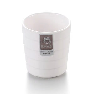 Non Slip White Hotel Melamine Drink Cup 1017GC