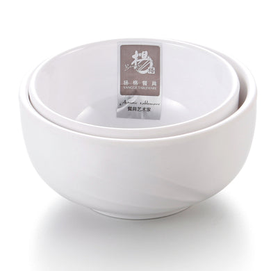 4 Inch White Small Melamine Soup Bowls 2069GC