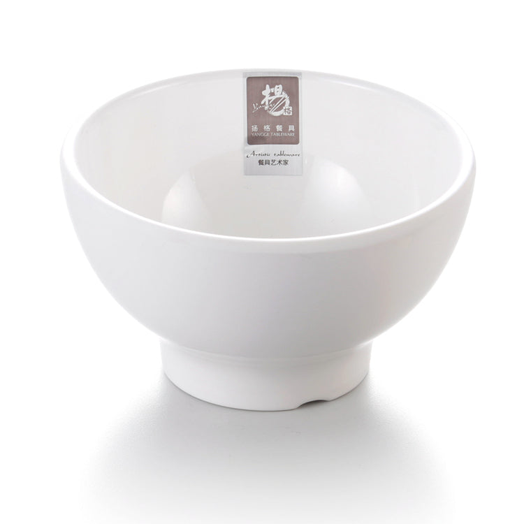 5.5 Inch Traditional Chinese White Melamine Cereal Bowl 25401GC
