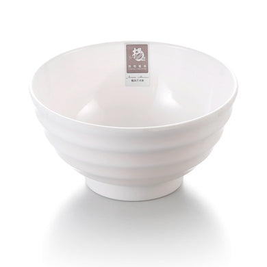 6.5 Inch Non Slip White Melamine Noodle Bowl 28GC