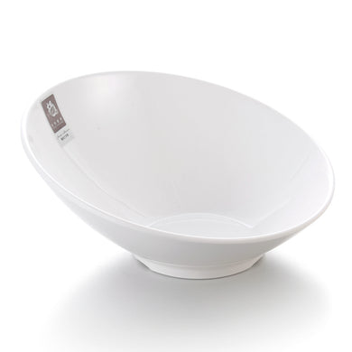 9 Inch White Large Melamine Salad Bowl 28803GC