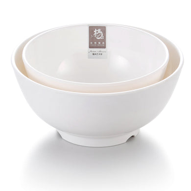 6 Inch White Restaurant Melamine Ramen Bowl 3306GC
