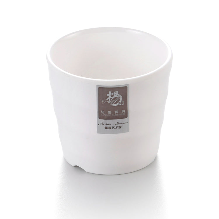 White Restaurant Melamine Water Drinking Cup 491GC