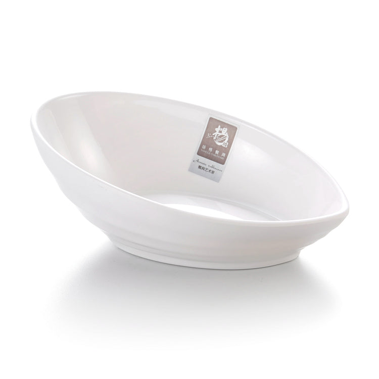 7.5 Inch White Melamine Food Serving Bowl 4933GC