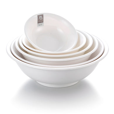 7 Inch White Restaurant Melamine Serving Bowl Sets 5007GC
