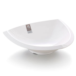 10 Inch White Triangle Melamine Fruit Bowl 52010GC