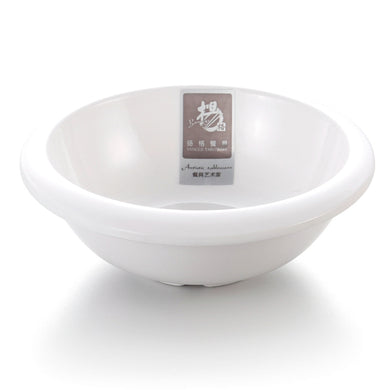 5 Inch British Style White Melamine Bowl 5504GC