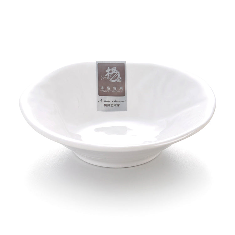 5 Inch Small White Melamine Serving Bowls 5506GC