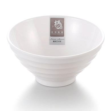 5 Inch White Small Melamine Ramen Bowl 555GC