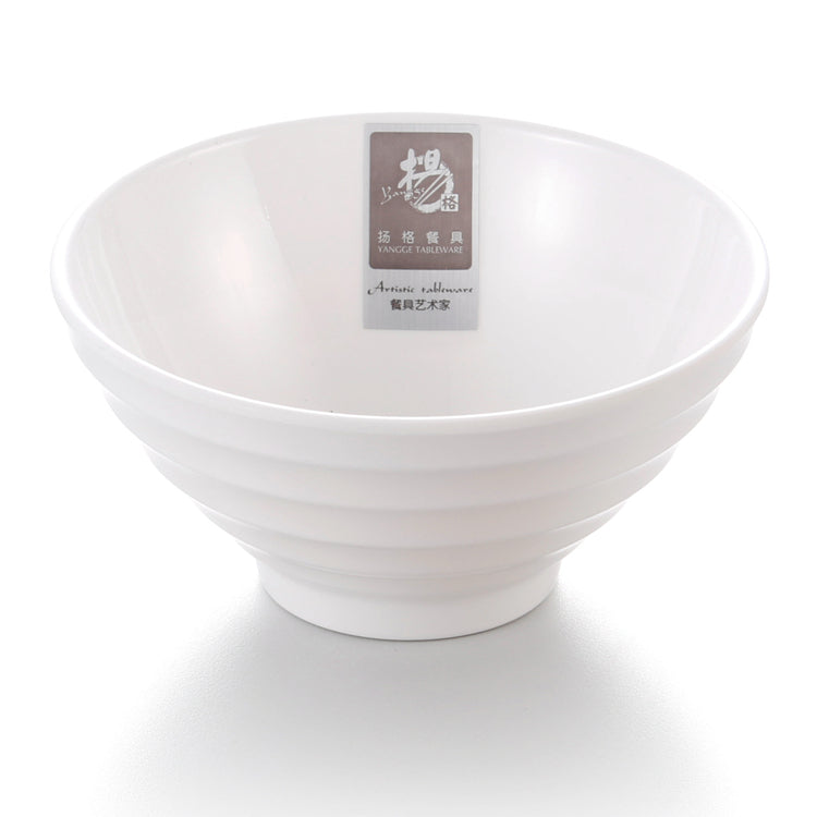 5 Inch White Small Melamine Ramen Bowl 555GC