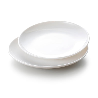 14 Inch White Melamine Round Charger Plates 60014GC