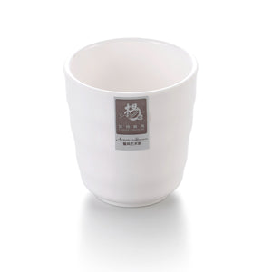 Chinese White Restaurant Melamine Tea Cup 7516GC