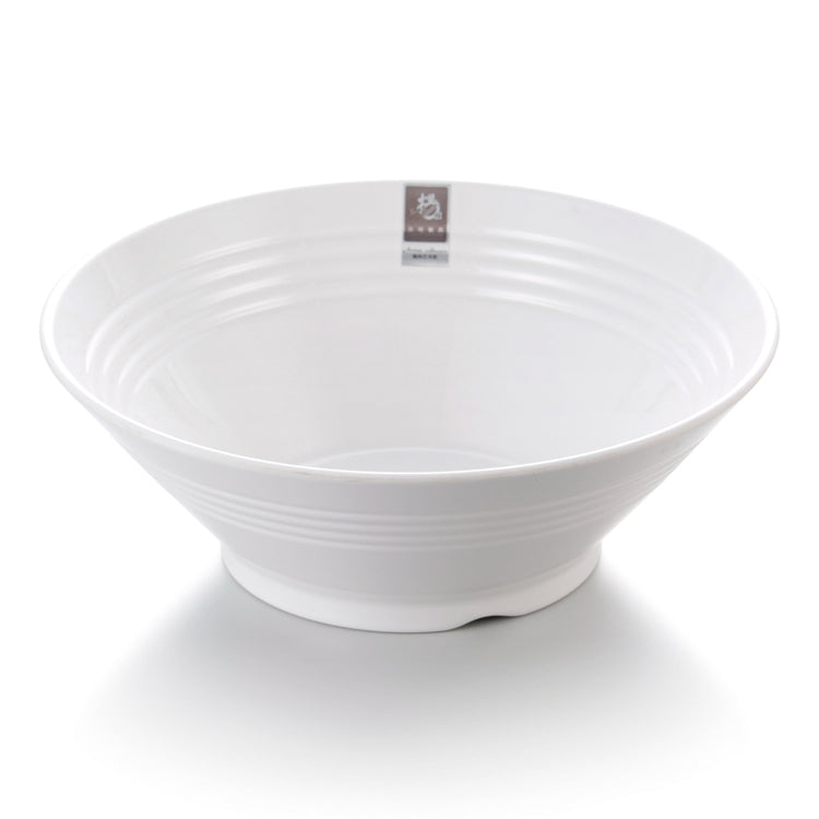 12 Inch Anti Slip White Large Melamine Round Bowl B1210GC