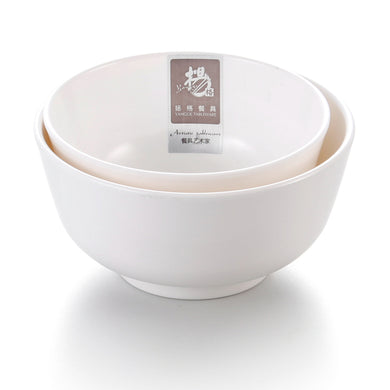 4 Inch White Round Melamine Rice Bowls B3035GC