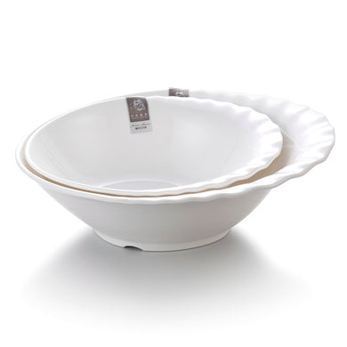 10 Inch Oval White Restaurant Melamine Soup Bowl B6115GC