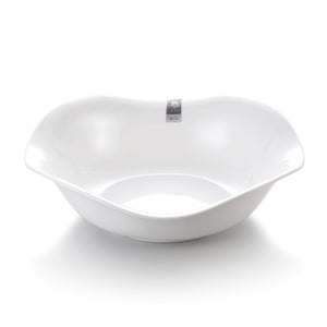 11 Inch Flower Design White Melamine Soup Bowl B9411GC