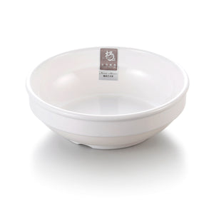 6.5 Inch Korean Style White Round Melamine Bowl J131050GC