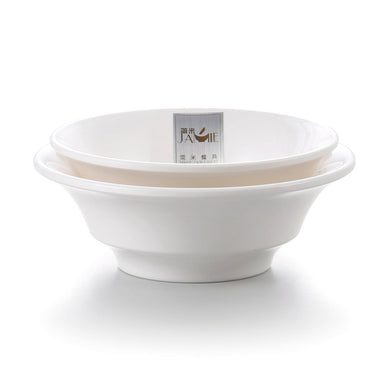 4.5 Inch White Melamine Serving Footed Bowls J132670GC