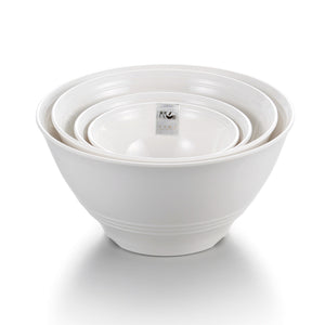 6 Inch Custom Design White Round Melamine Noodle Bowl J136352GC