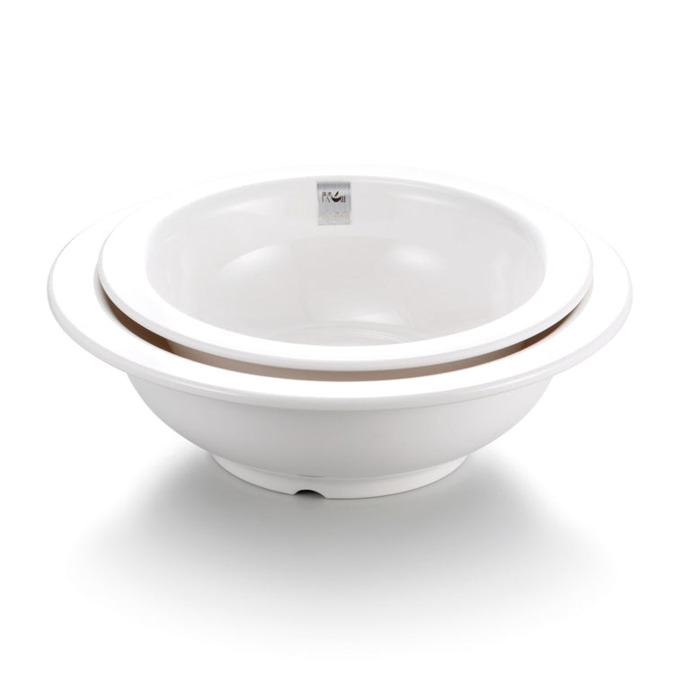 11 Inch White Wide Edge Melamine Chinese Soup Bowl J141051GC