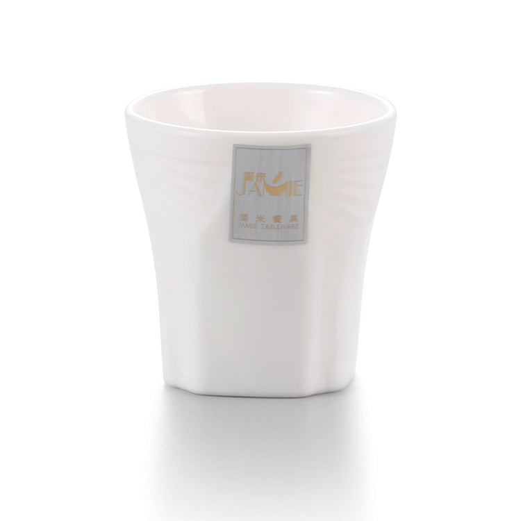 2.8 Inch White Cafe Melamine Milk Tea Cup J176990GC