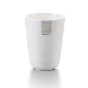 Non Slip White Long Melamine Drinking Cup J212340GC