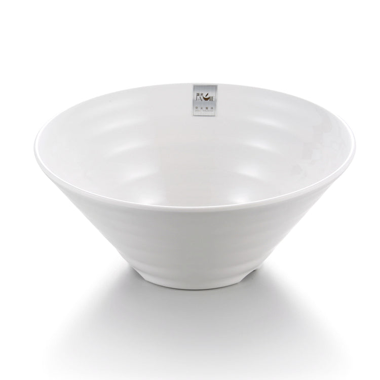 5 Inch Non Slip White Round Melamine Noodle Bowl J236575GC