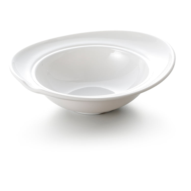 10 Inch Wide Rim White Large Melamine Soup Bowl J239570GC