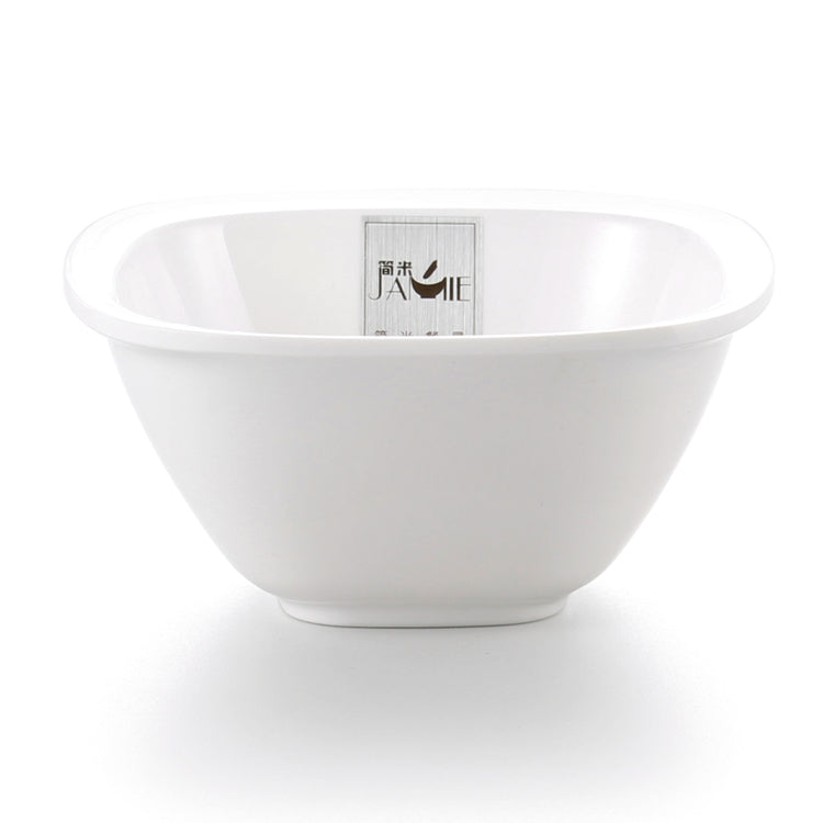 4 Inch White Small Melamine Square Ice Cream Bowl J333030GC