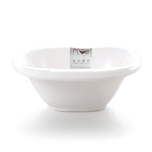 5 Inch Modern White Irregular Melamine Desert Bowls J336370GC
