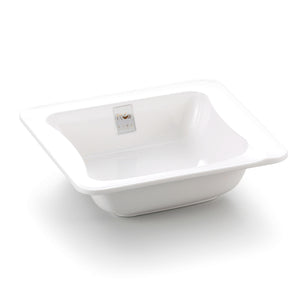 8 Inch White Square Melamine Desert Bowl J444500GC