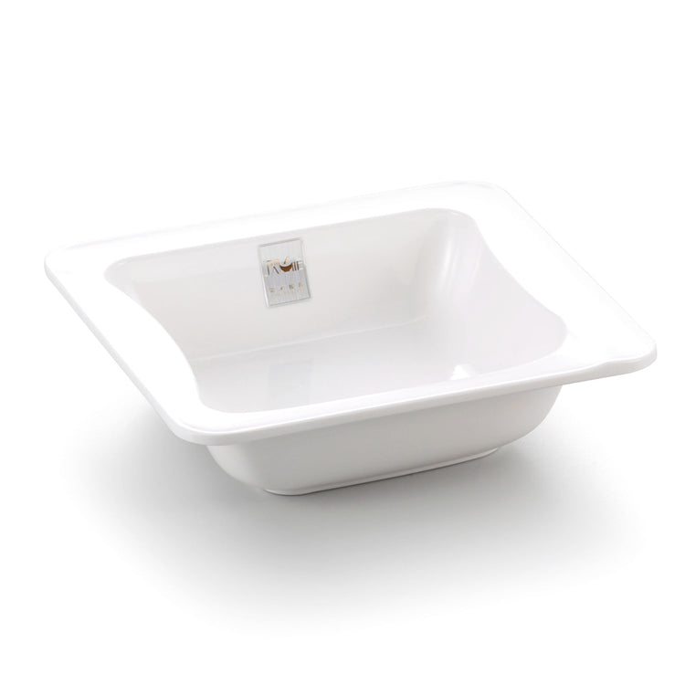 8 Inch White Square Melamine Desert Bowl J444500GC