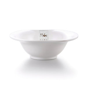 5.5 Inch Wide Rim White Melamine Salad Bowl J533050GC