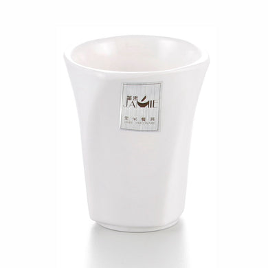 Anti Slip White Melamine Drinking Cup J576800GC