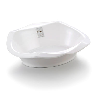 10 Inch White Irregular Melamine Serving Bowl J632080GC