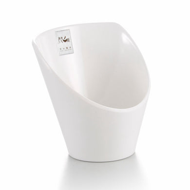 5 Inch White Small Oval Melamine Salad Bowl J634370GC