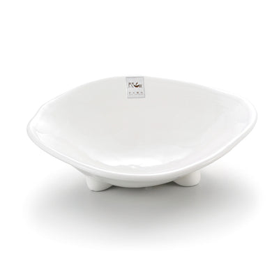 12 Inch Triangle White Melamine Serving Bowls J636700GC