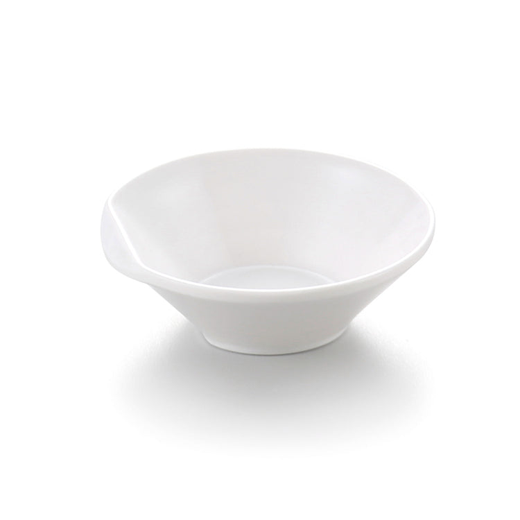 3 Inch White Round Restaurant Melamine Deep Dish JA60030GC