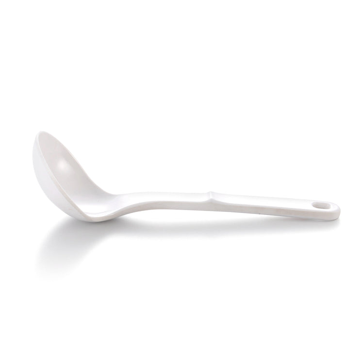 Custom White Melamine Chinese Soup Spoon KW10GC