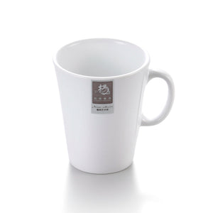 White Single Ear Melamine Milk Cup M11GC