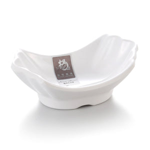5 Inch Custom White Melamine Butter Bowl WJP075GC