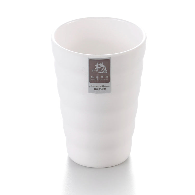 3.3 Inch White Long Melamine Cold Drink Cup YG142049GC