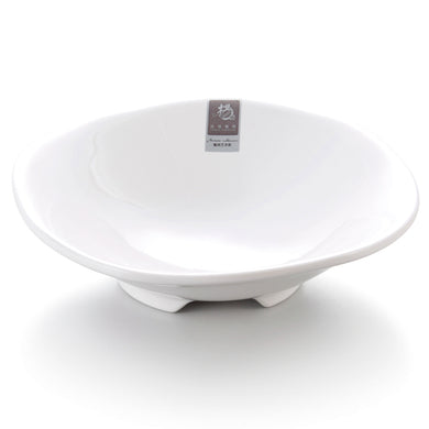 9.3 Inch White Round Melamine Food Bowl YG144008GC