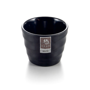 3.3 Inch Korean Matt Black Melamine Drinking Cup 2033MS