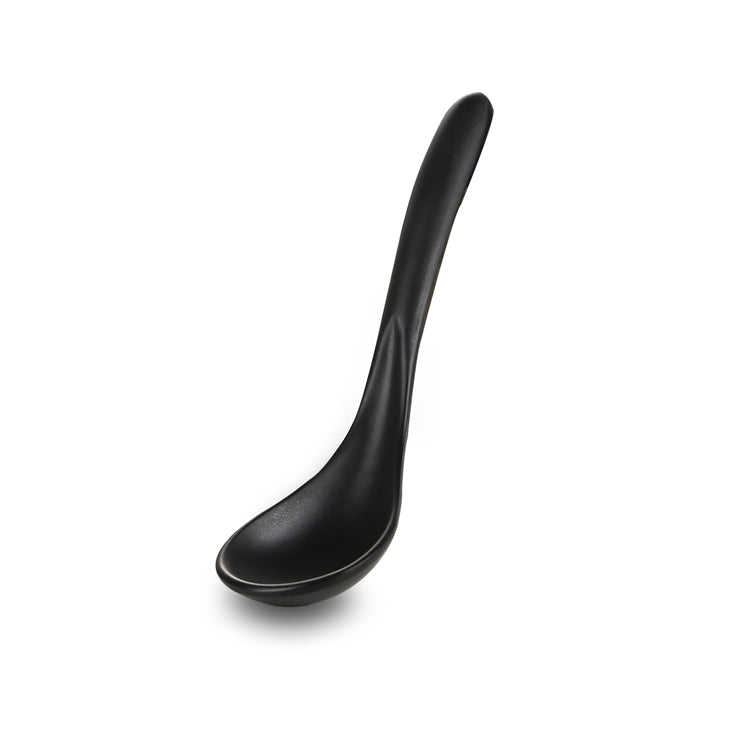 Matt Black Melamine Serving Spoon 8207MS