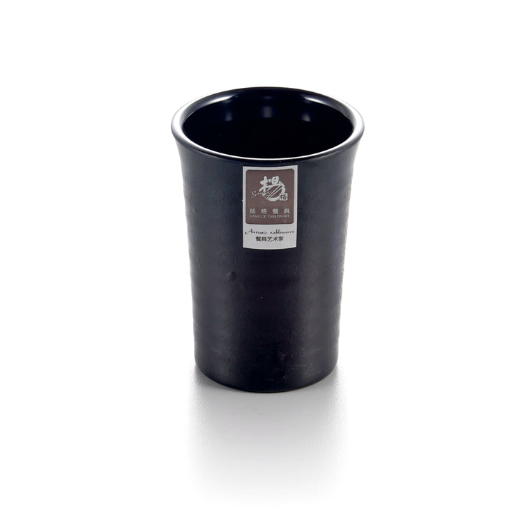 3 Inch Matt Black Melamine Water Cup JW2026MS