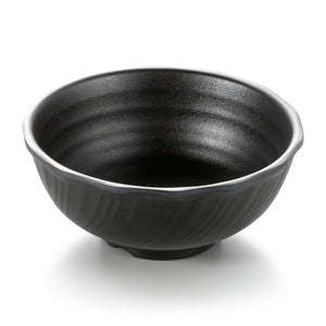 4.5 Inch Matte Black Melamine Non Slip Bowl M134940MS