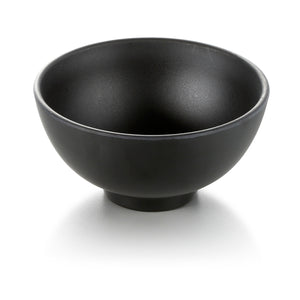 5.5 Inch Matte Black Melamine Round Bowl M248290MS
