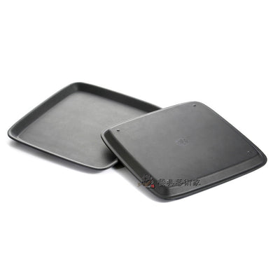 Black Matte Rectangular Melamine Serving Plates W5212MS