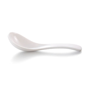 White Melamine Spoon C8YJC